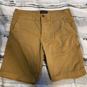 American Eagle Men's Next Level Flex Khaki Shorts